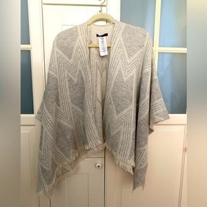 Perfect for Cozy Nights! Preloved MAJE Wool Poncho - one size